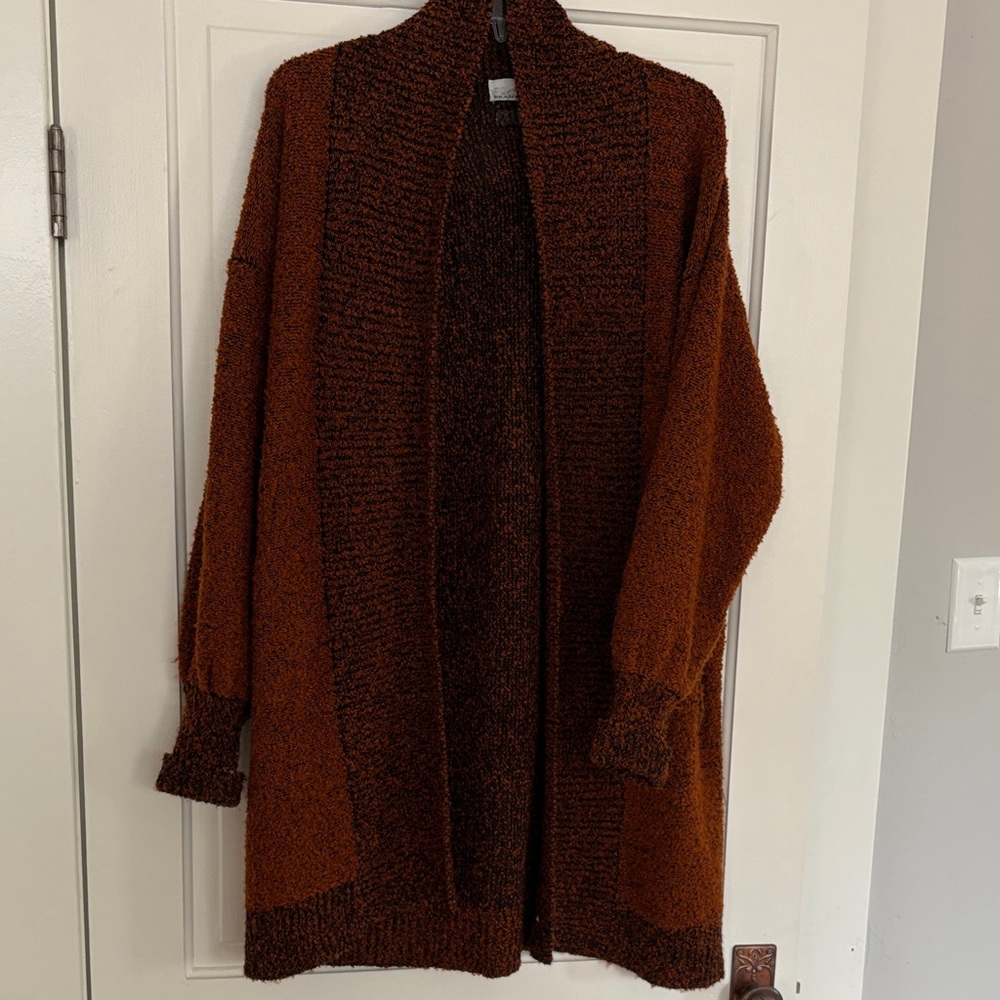 Cozy‎ Brown Knit Cardigan